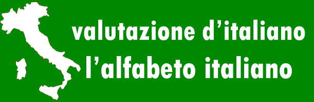 Valutazione sull'alfabeto italiano