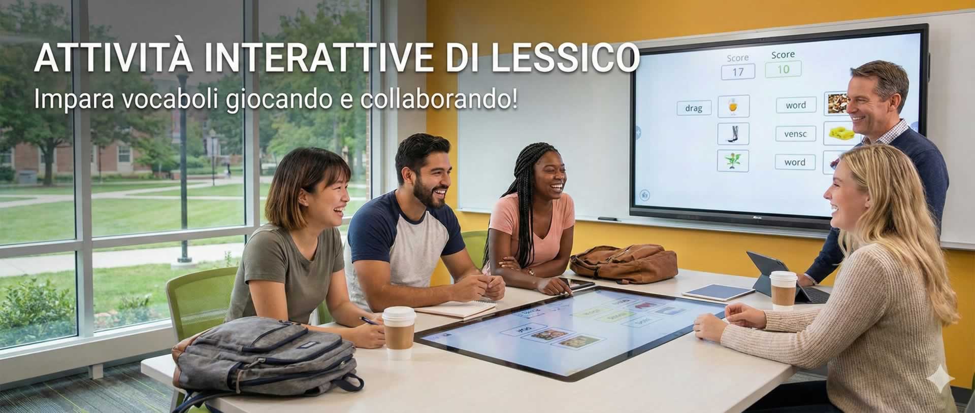 Attività Interattive per Imparare il Lessico Italiano