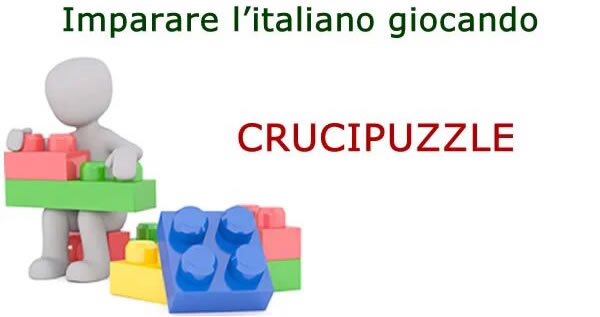 Crucipuzzle interattivi di italiano