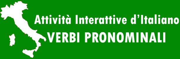 Attività interattive sui verbi pronominali