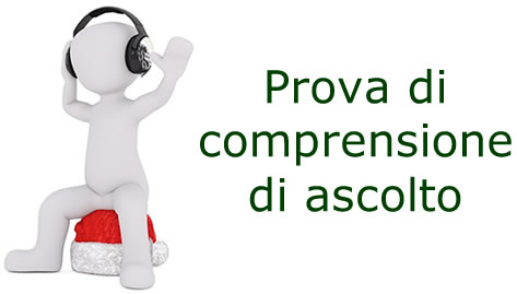 Prova di comprensione di ascolto in italiano