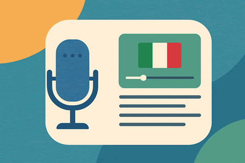 Podcast in Italiano con Testo – Ripassa con Video Sottotitolati