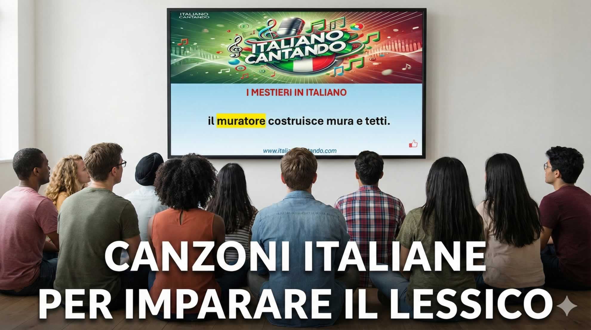 Canzoni Originali per Ripassare il Lessico Italiano Canzoni Originali per Ripassare il Lessico Italiano