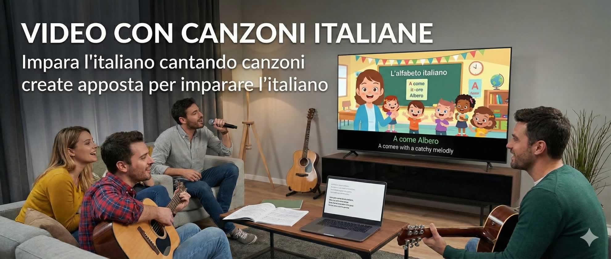 Canzoni Italiane Originali per Ripassare l'Italiano Canzoni Italiane Originali per Ripassare l'Italiano