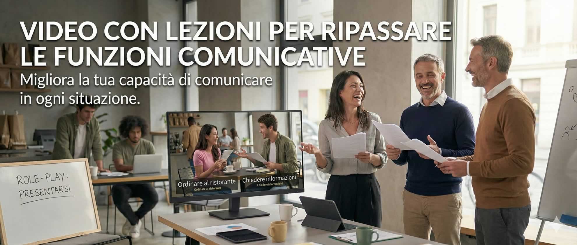 Video-Lezioni sulle Funzioni Comunicative Video-Lezioni sulle Funzioni Comunicative